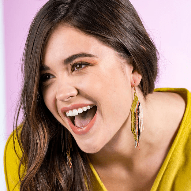 Josie Fringe Stripe Earrings